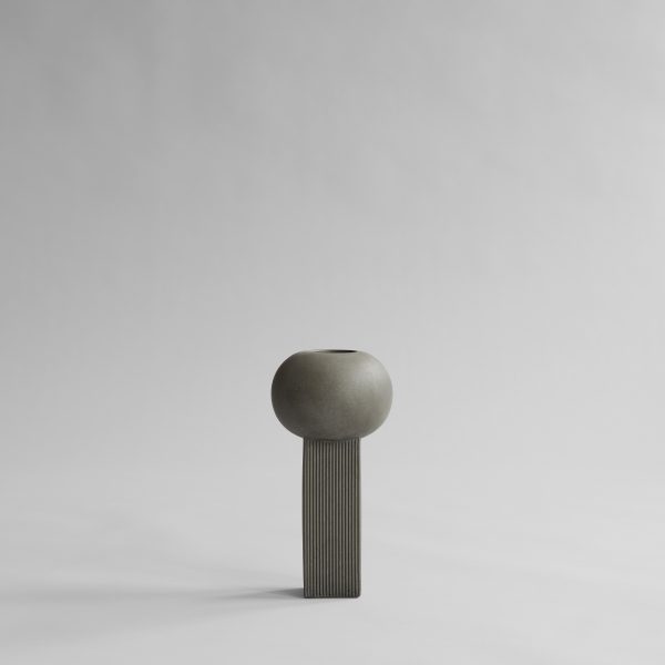 Empire Vase, Mini - Dark Grey